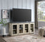 Vilo Home Corktown 65" Concrete Top with White Base TV Stand