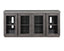Vilo Home Corktown 65" Concrete Top with Gray Base TV Stand