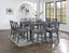 Vilo Home La Jolla Shores 9 Piece Pub Dining Set