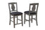 Vilo Home Tuscan Hills Diamond Back Gray Pub Chairs (Set of 2)