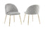 Vilo Home set of 2 Futura Velvet Dining Chairs
