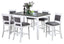 Vilo Home Coastal Porto 7 Piece Pub Height Dining Set