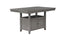 Vilo Home Tuscan Hills 78" Storage Gray Counter Height Table