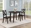 Vilo Home Dorothy 3pc Drop Leaf Round Dining Set