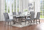 Vilo Home Corktown Faux Concrete 7pc Dining Set