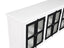 Vilo Home Sarasota 70" Solid Wood 2 Tone White/Black Farmhouse TV Stand with Distressed Design