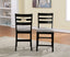 Vilo Home Palermo Black Pub Chairs (Set of 2)