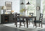 Vilo Home Industrial Charms Black 5 Piece Dining Set