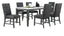 Vilo Home Modern White 7pc Dining Set