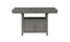 Vilo Home Tuscan Hills 78" Storage Gray Counter Height Table