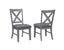 Vilo Home La Jolla Shores X-Back Chairs (Set of 2)