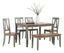 Vilo Home Alameda 6-Pack Dining Set