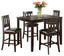 Vilo Home Americano 5 Piece Counter Height Dining Set