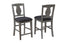 Vilo Home Tuscan Hills 7pc Piece Gray Pub Storage Dining Set