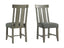 Vilo Home Industrial Charms Gray Solid Wood Dining Chairs (Set of 2)