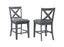 Vilo Home La Jolla Shores X-Back Pub Chairs (Set of 2)