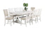 Vilo Home Brookhaven Modern Farmhouse 9 Piece Mix Dining Set