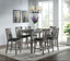 Vilo Home Glenoaks 7 Piece Pub Height Dining Set