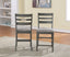 Vilo Home Palermo Gray Pub Chairs (Set of 2)