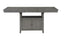 Vilo Home Tuscan Hills 78" Storage Gray Counter Height Table