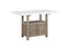 Vilo Home Dorset Hills Marble Pub Table