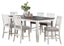 Vilo Home Saratoga 7 Piece Counter Height Farmhouse Dining Set