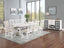 Vilo Home Brookhaven Modern Farmhouse 9 Piece Mix Dining Set