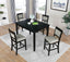 Vilo Home Jazzy Bells 5 Piece Pub Height Dining Set